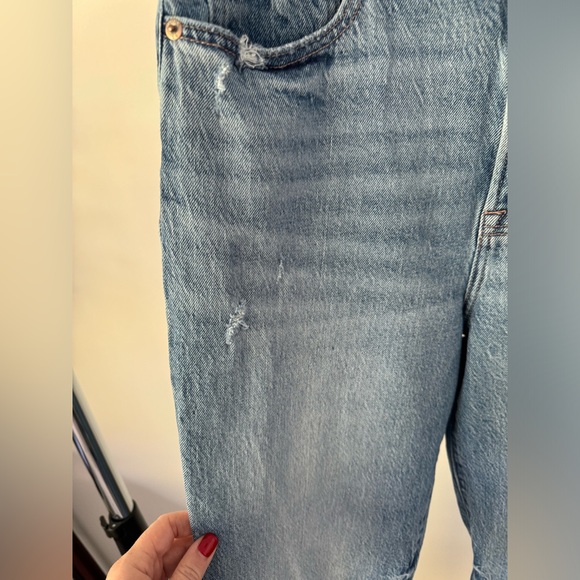 Cassie High waist crop straight leg jean (Hilltop Vintage) - Picture 8 of 10